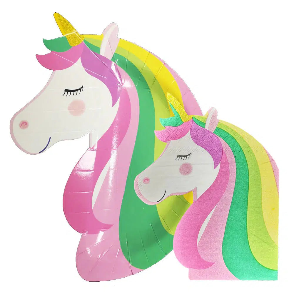 Unicorn Shaped paper Plate-8