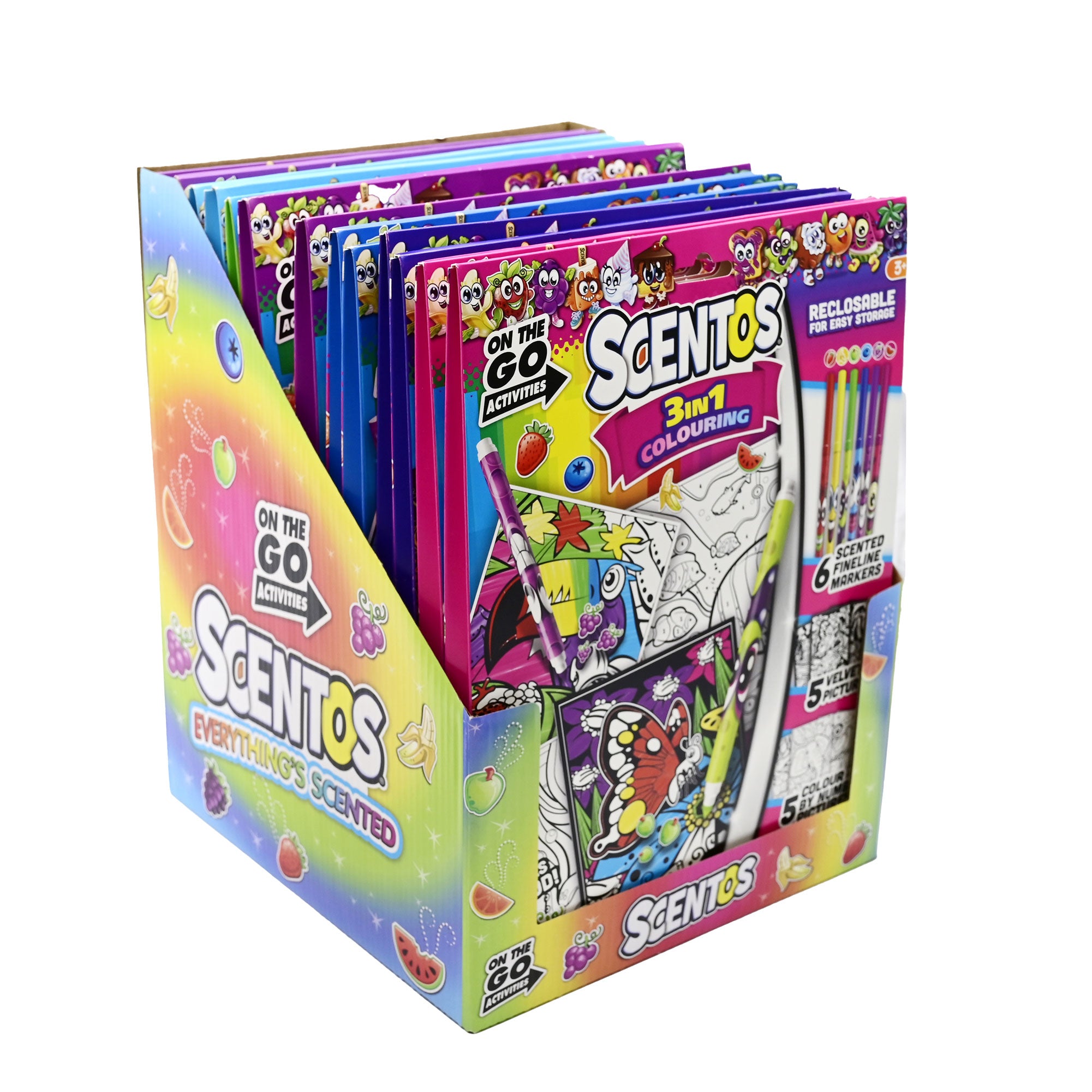 WeVeel Scentos On The Go 12-Piece Junior Assortment