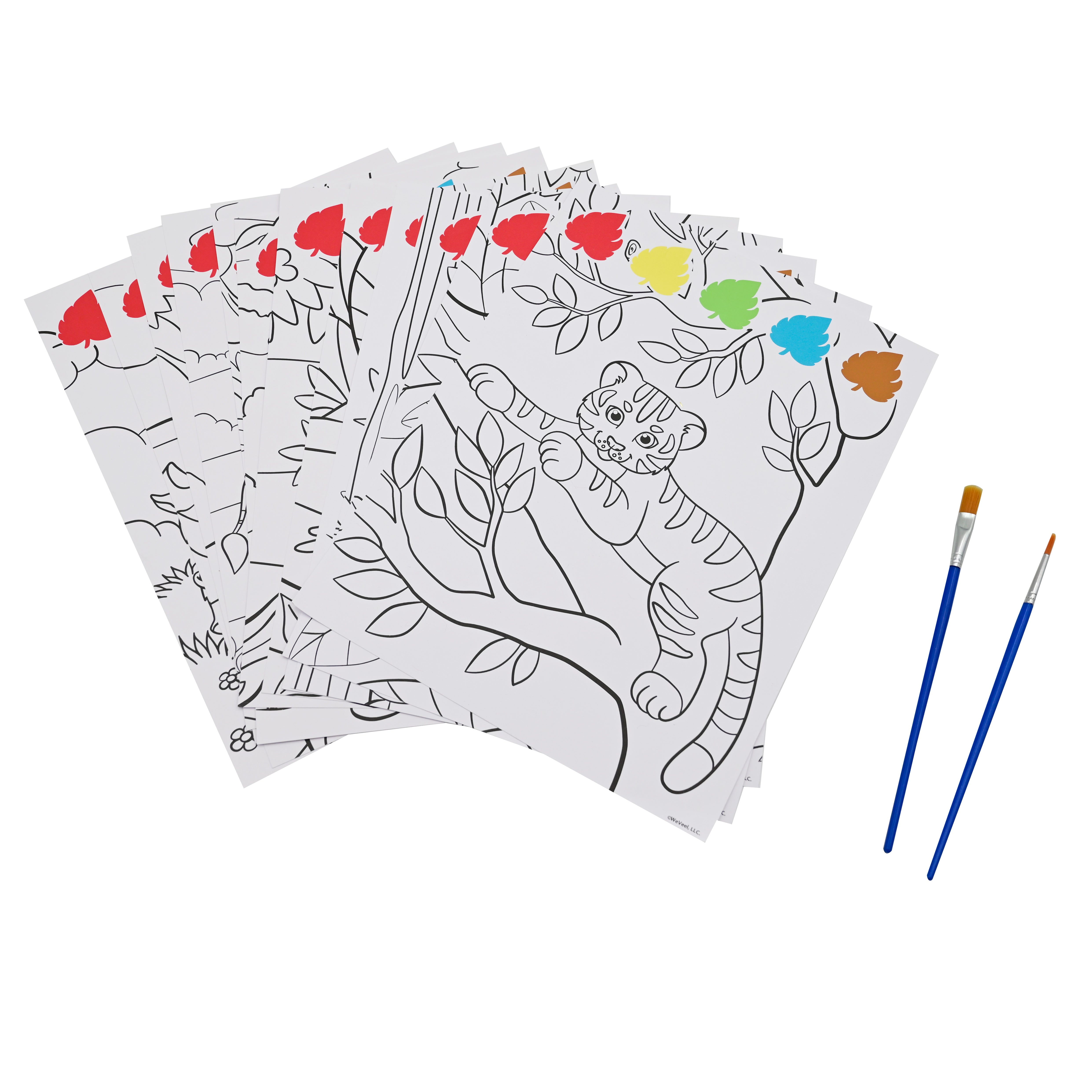 WeVeel Scentos On The Go Activity Set  water painting Jungle