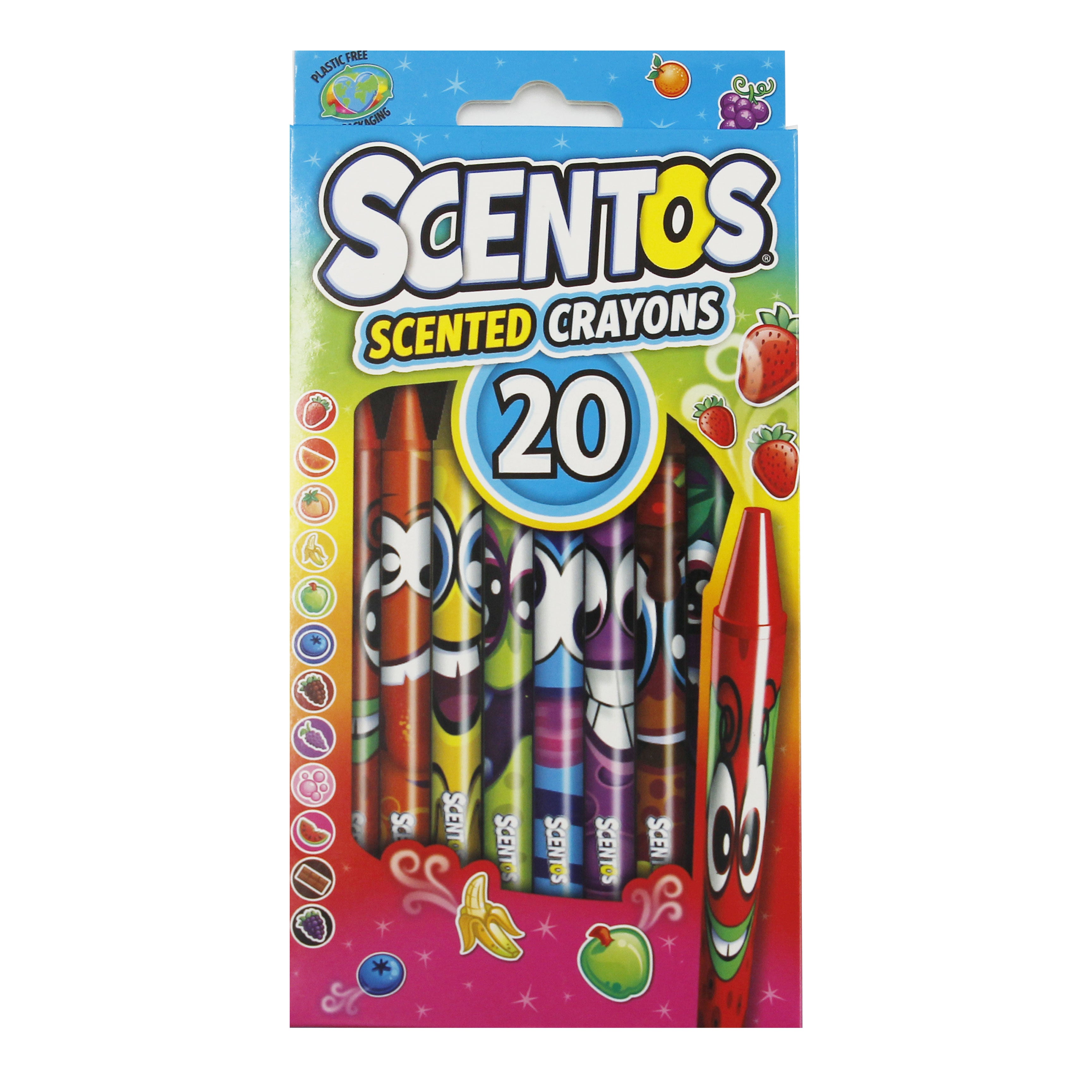 SCENTOS SCENTED CRAYONS 20