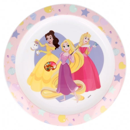 STOR KIDS MICRO PLATE DISNEY PRINCESS TRUE