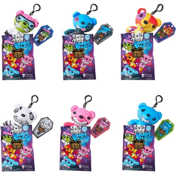 Deddy Bears Mystery Blind Bags 12cm Collectible Plush Toy with Bag Clip
