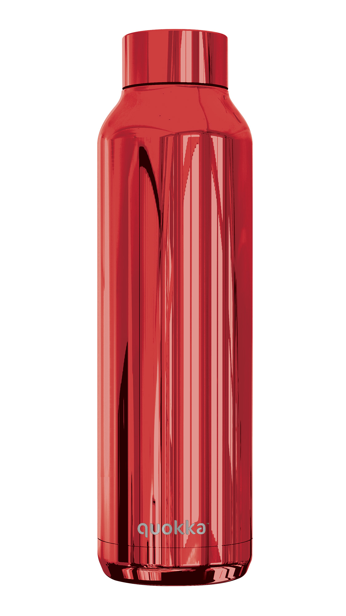 زجاجة ستانلس ستيل، باللون احمر لامع، 630 مل من كوكا