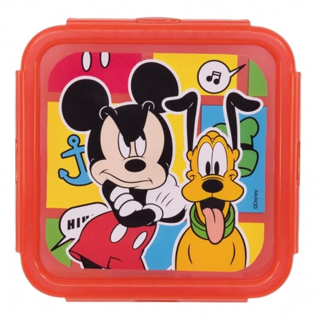 STOR SQUARE HERMETIC FOOD CONTAINER 500 ML MICKEY MOUSE BETTER TOGETHER