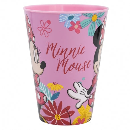 STOR LARGE EASY PP TUMBLER 430 ML MINNIE MOUSE SPRING LOOK