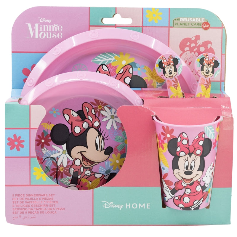 STOR 5 PCS EASY SET IN STANDARD BOX MINNIE MOUSE SPRING LOOK
