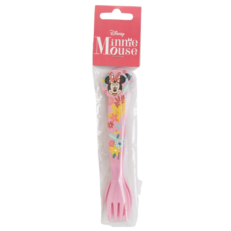 STOR 2 PCS PP CUTLERY SET IN POLYBAG MINNIE MOUSE SPRING LOOK