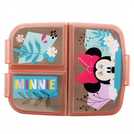 STOR MULTI COMPARTMENT SANDWICH BOX MINNIE MOUSE BEING MORE MINNIE