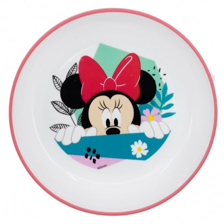 STOR NON SLIP BICOLOR PREMIUM BOWL MINNIE MOUSE BEING MORE MINNIE