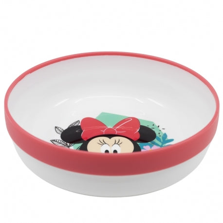 STOR NON SLIP BICOLOR PREMIUM BOWL MINNIE MOUSE BEING MORE MINNIE