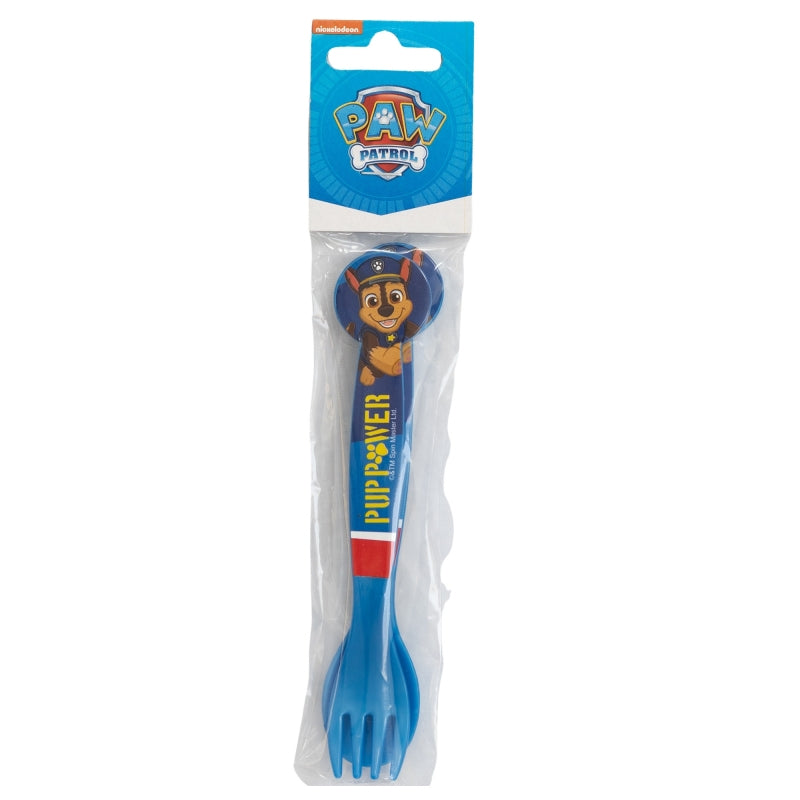STOR 2 PCS PP CUTLERY SET IN POLYBAG PAW PATROL PUP POWER