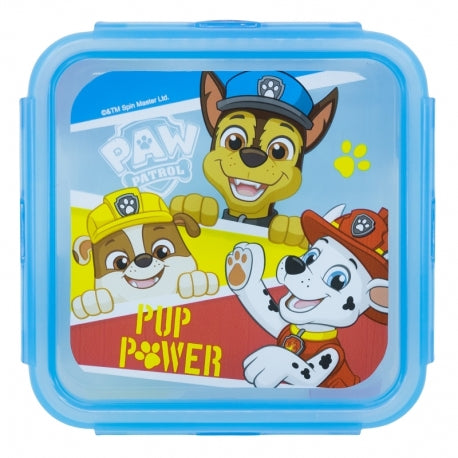 STOR SQUARE HERMETIC FOOD CONTAINER 500 ML PAW PATROL PUP POWER