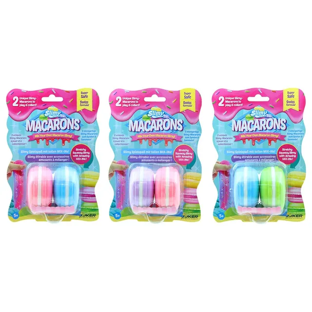 2 COLOR X 50G MACAROON IN BLISTER CARD
