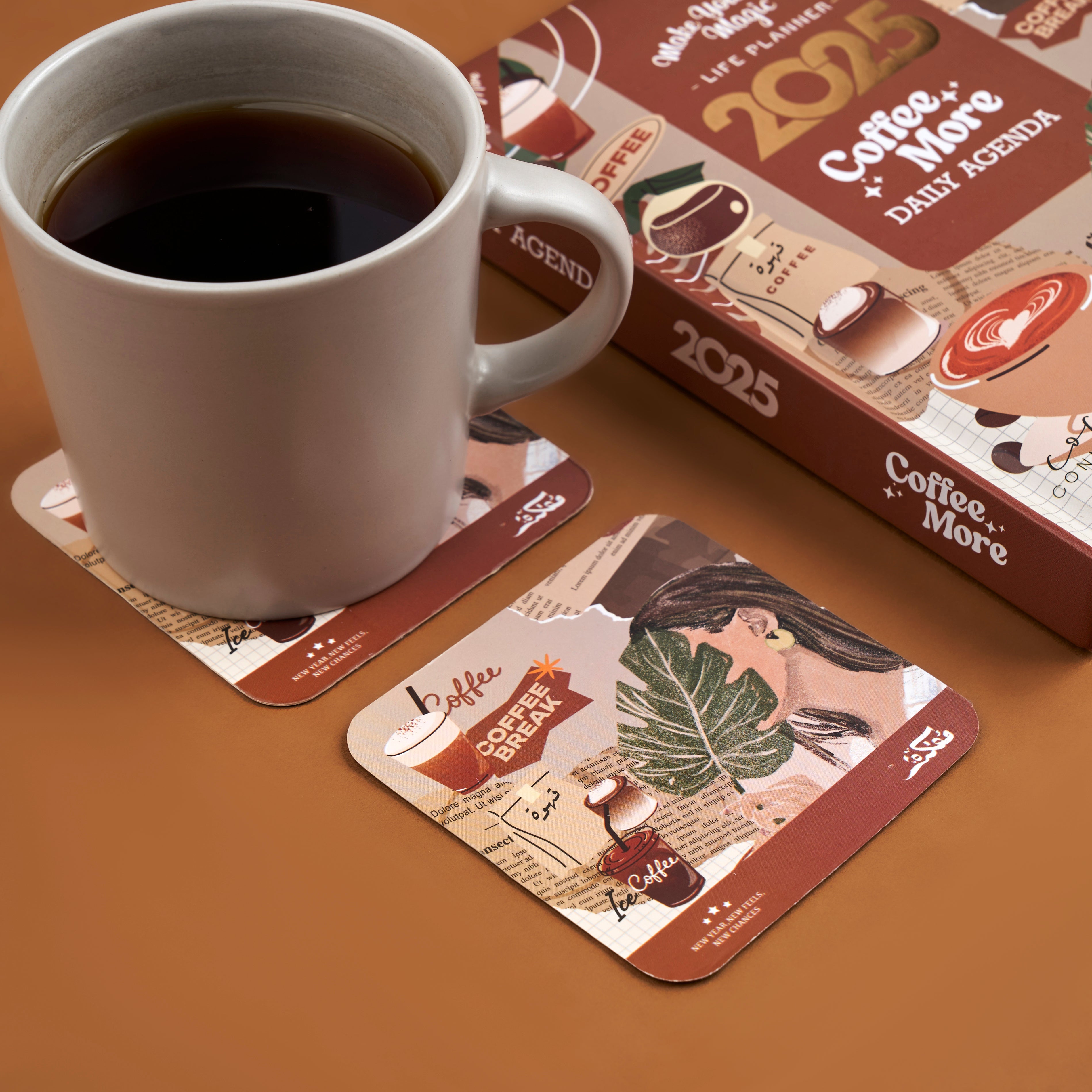 Agenda Gift Set 2025 - Coffee More