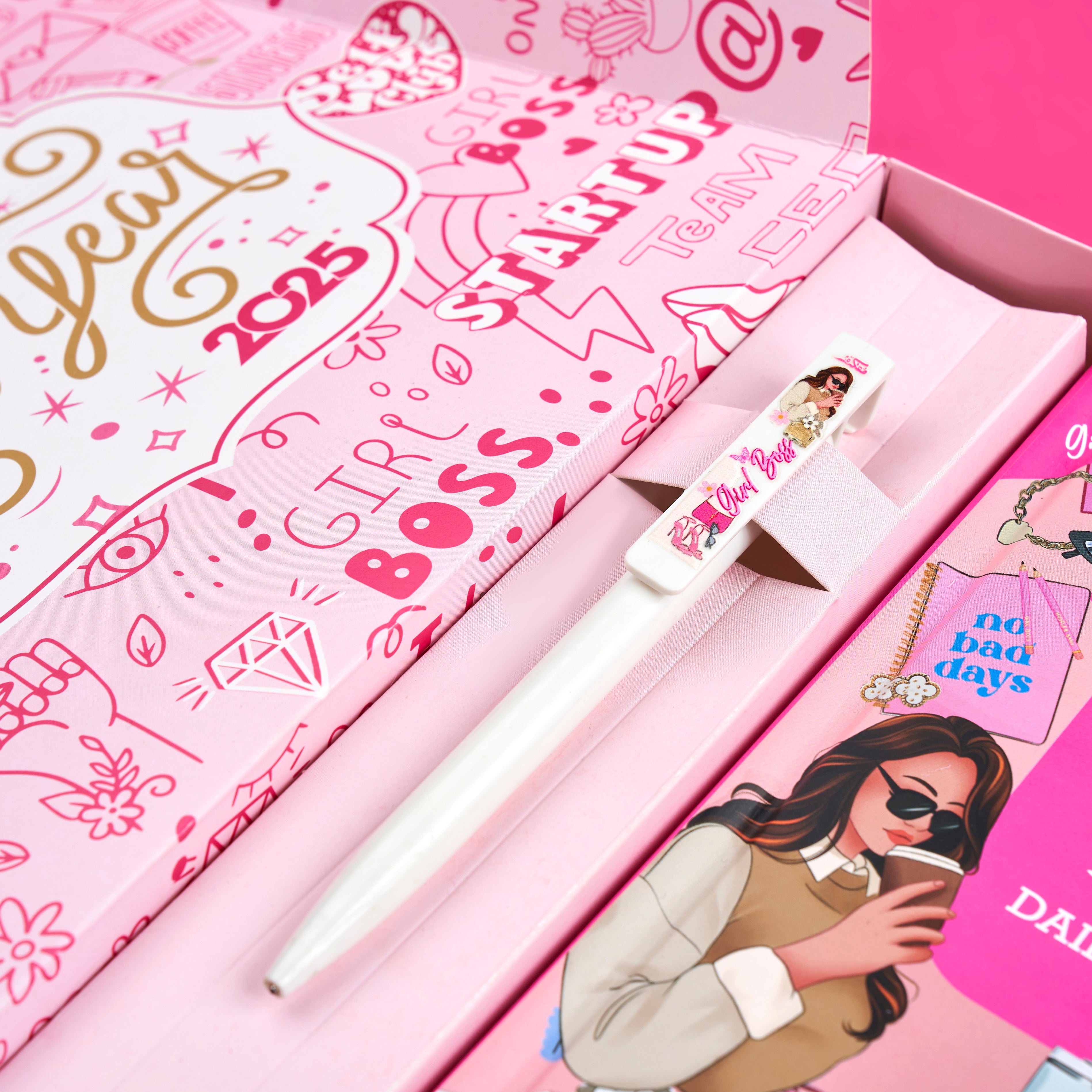 Agenda Gift Set 2025 - Girl boss