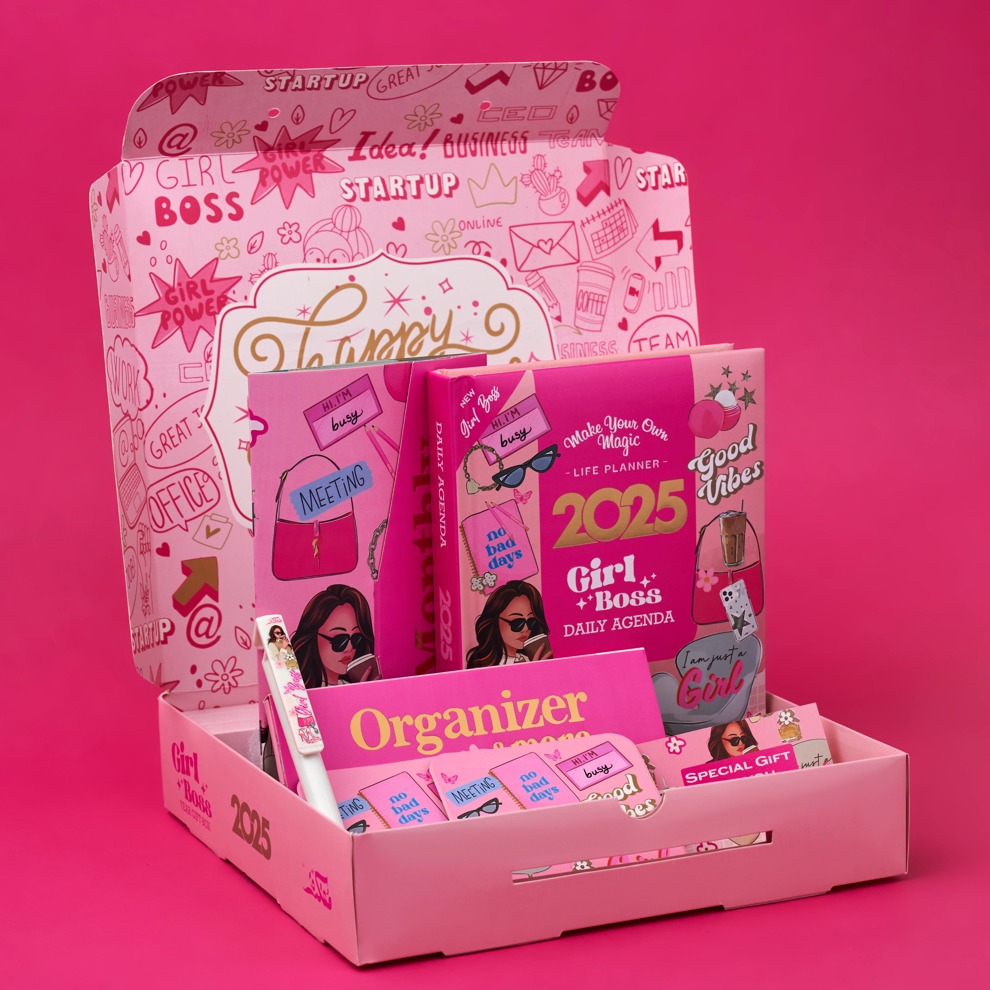 Agenda Gift Set 2025 - Girl boss