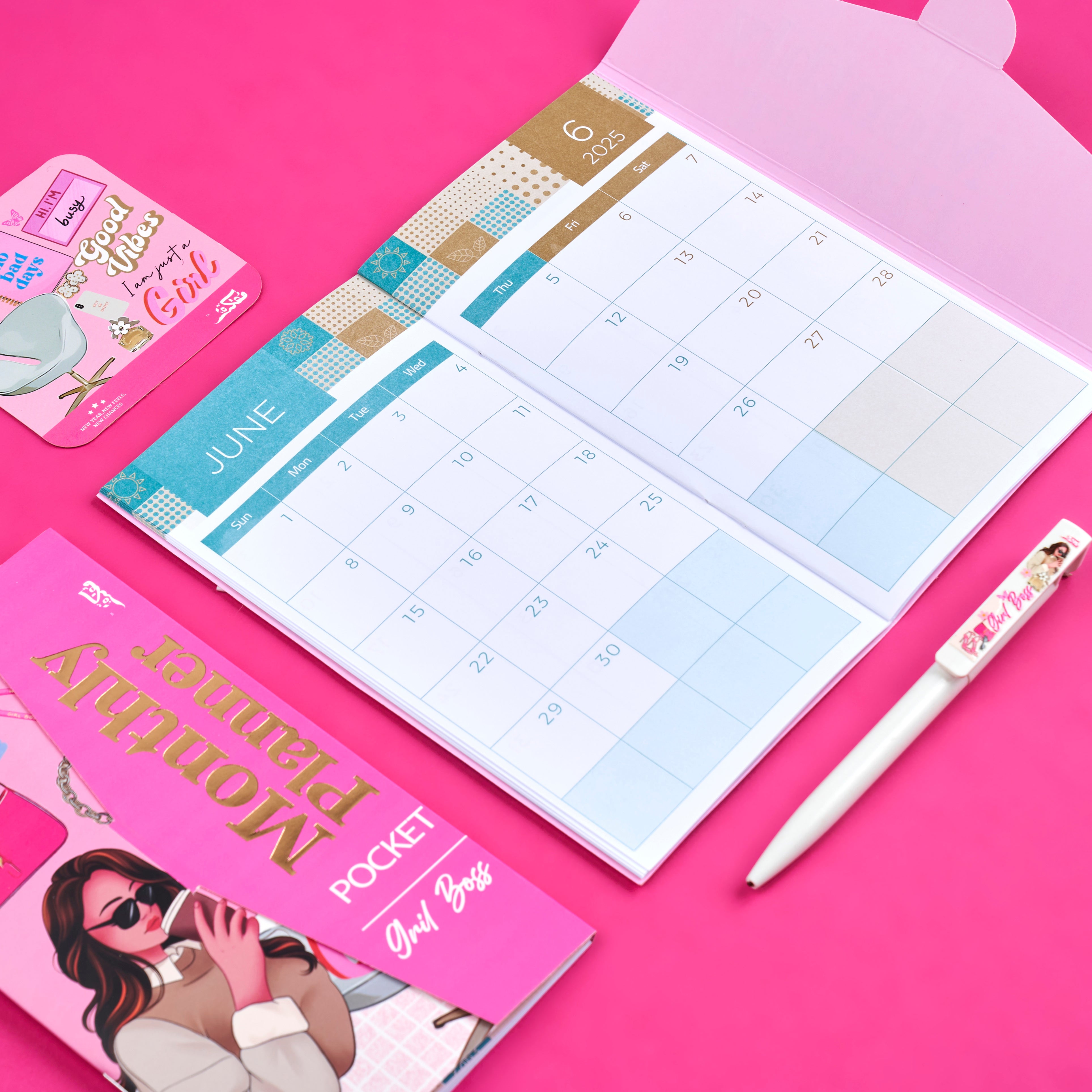 Agenda Gift Set 2025 - Girl boss