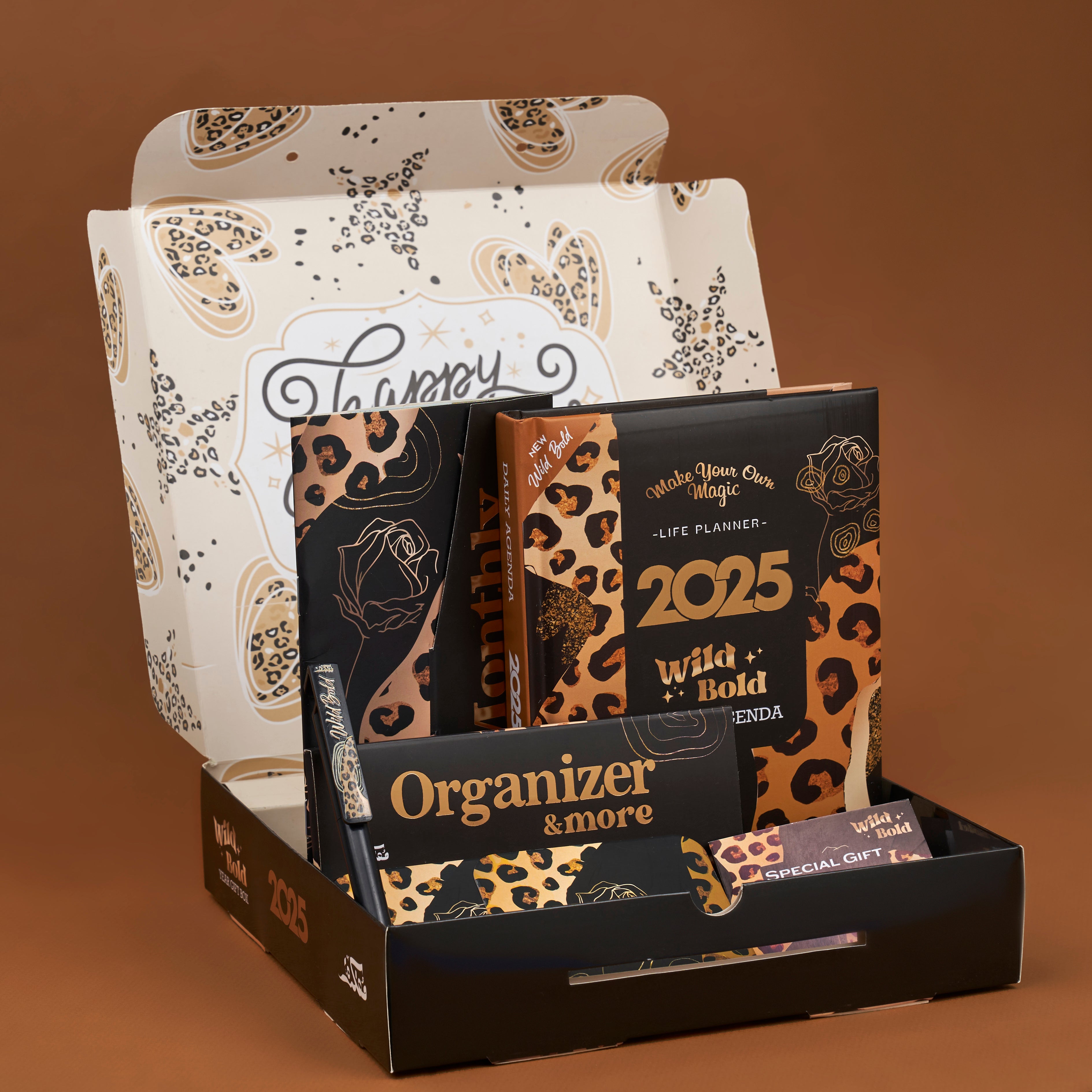 Agenda Gift Set 2025 - Wild Bold