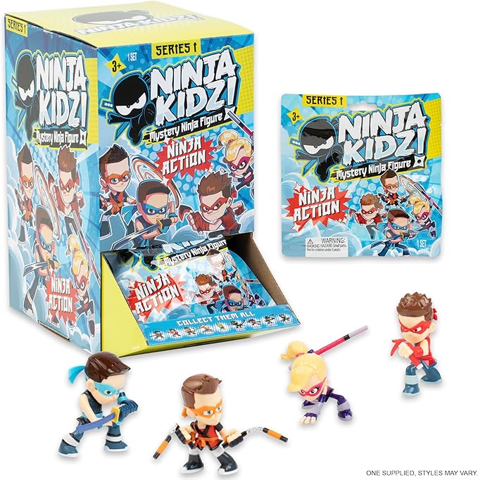 Ninja Kidz 3 Basic Figure Collectible - Series 1