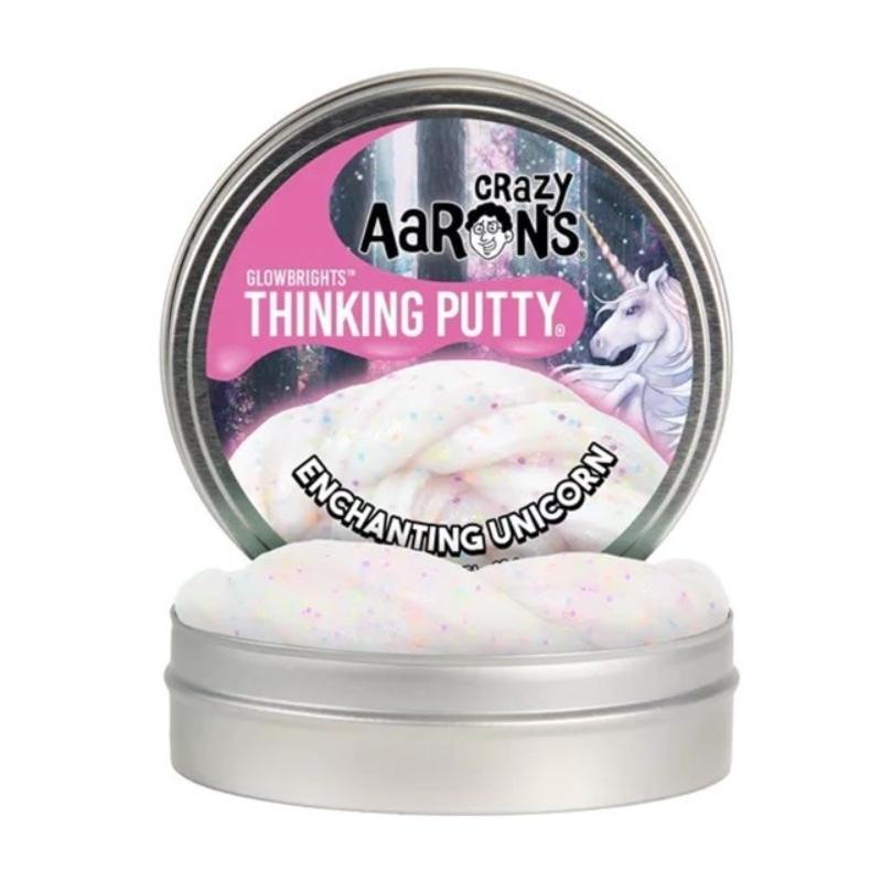 Crazy Aaron Enchanting Unicorn - Full Size Thinking Putty Tin