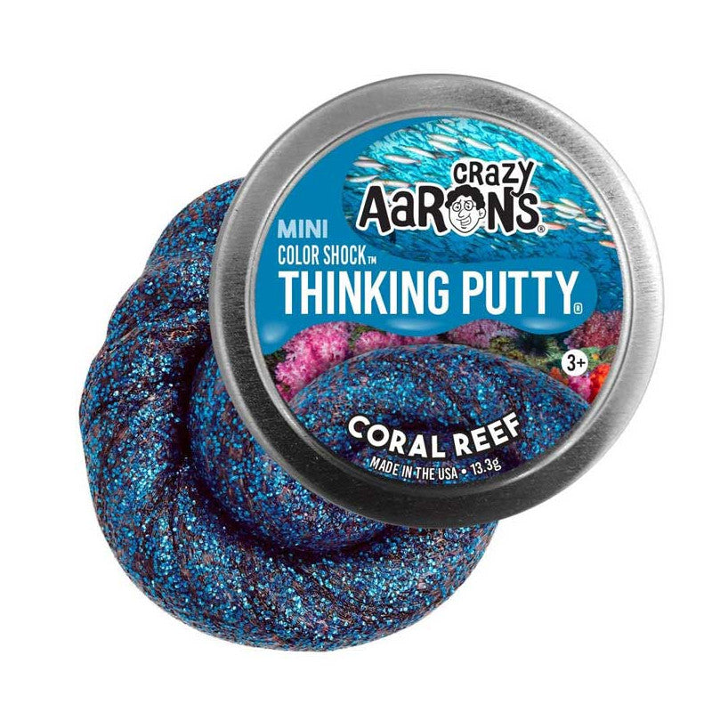 Crazy Aaron Mini Coral Reef - Thinking Putty Tin