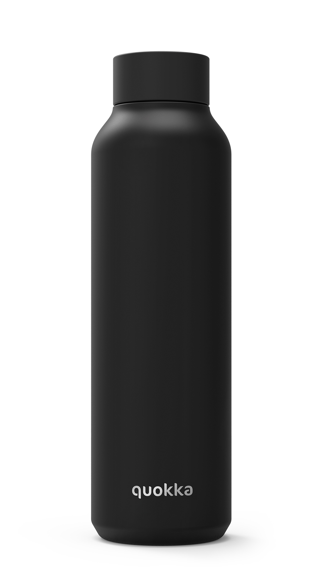 QUOKKA THERMAL SS BOTTLE SOLID JET BLACK 630 ML