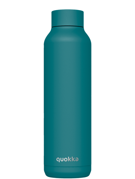 QUOKKA THERMAL SS BOTTLE SOLID MIDNIGHT GREEN 630 ML