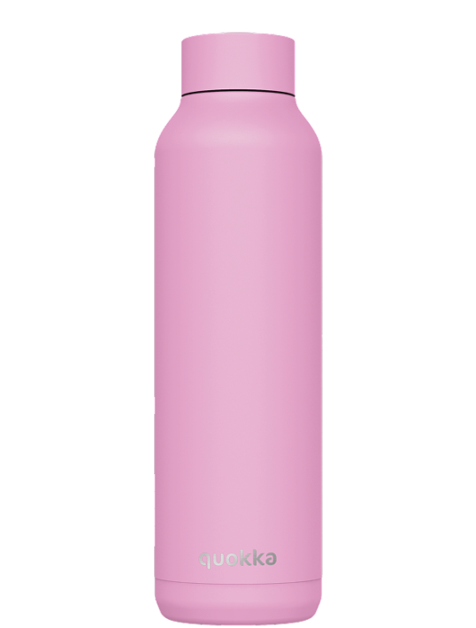 QUOKKA THERMAL SS BOTTLE SOLID BLOSSOM PINK 630 ML