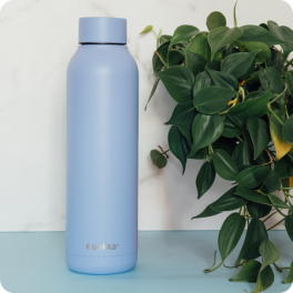 QUOKKA THERMAL SS BOTTLE SOLID LAVENDER 630 ML