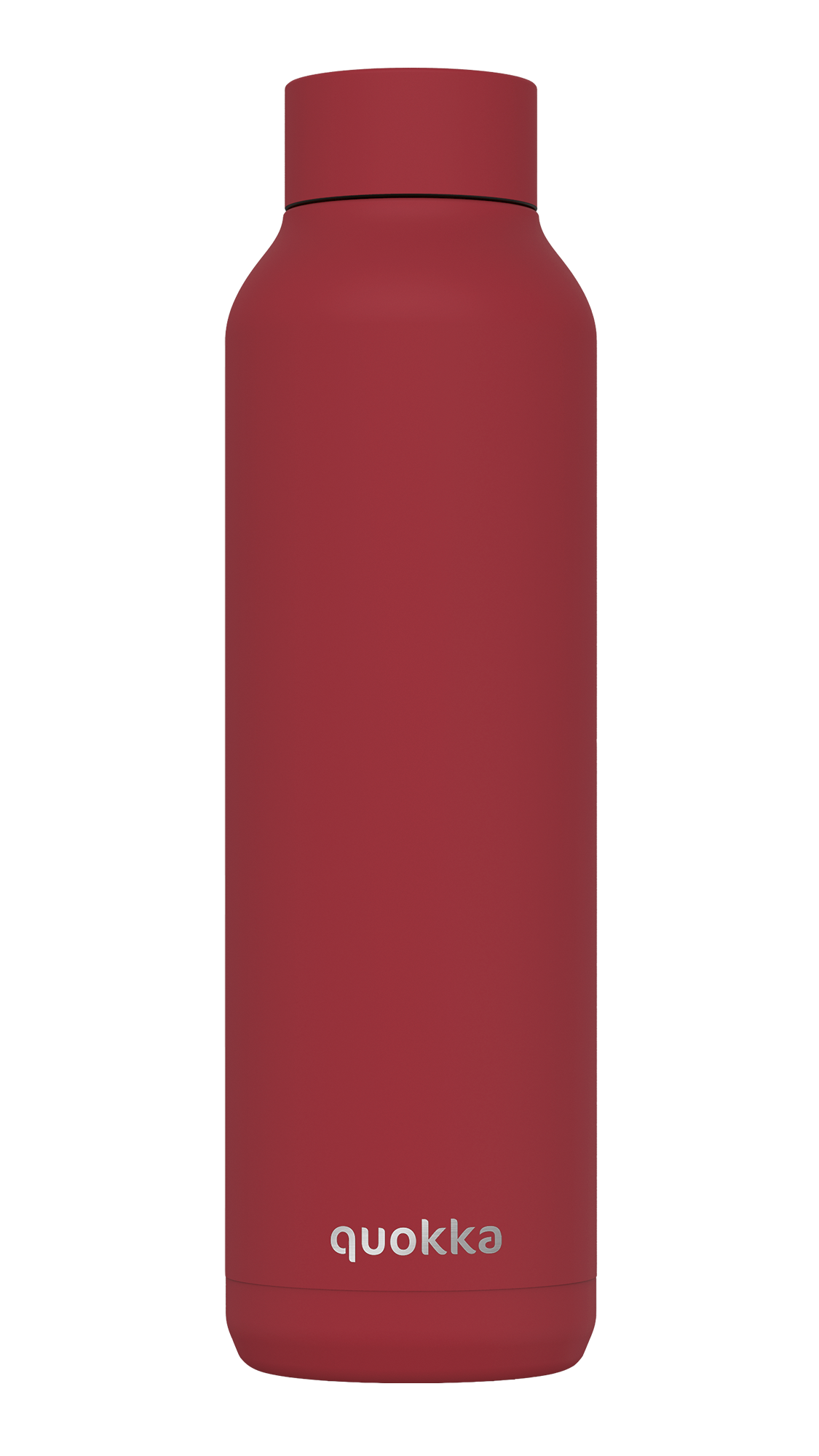 QUOKKA THERMAL SS BOTTLE SOLID FIREBRICK RED 630 ML