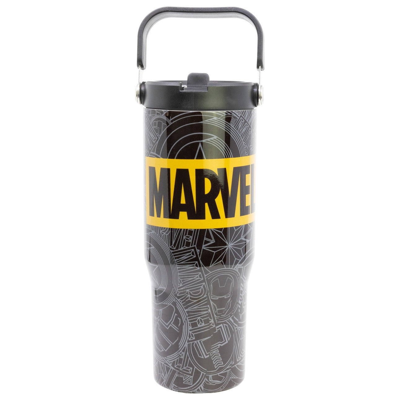 STOR COOL INSULATED SS TUMBLER WITH HANDLE 860 ML MARVEL GOLDEN TREASURE