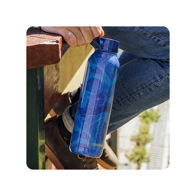 مطرة كوكا الحرارية ستانلس- أخضر فاتح 630 مل