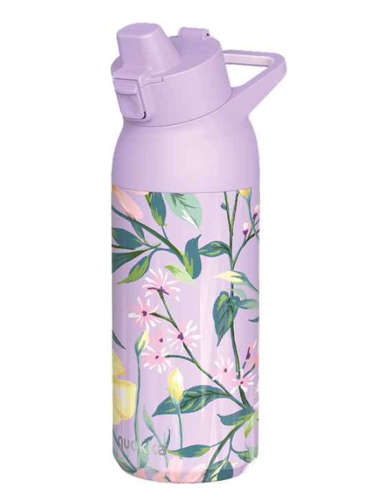 QUOKKA THERMAL SS SIPPER BOTTLE TIDE ALL OVER BOTANIC 700 ML