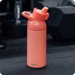 QUOKKA THERMAL SS SIPPER BOTTLE TIDE CORAL 700 ML
