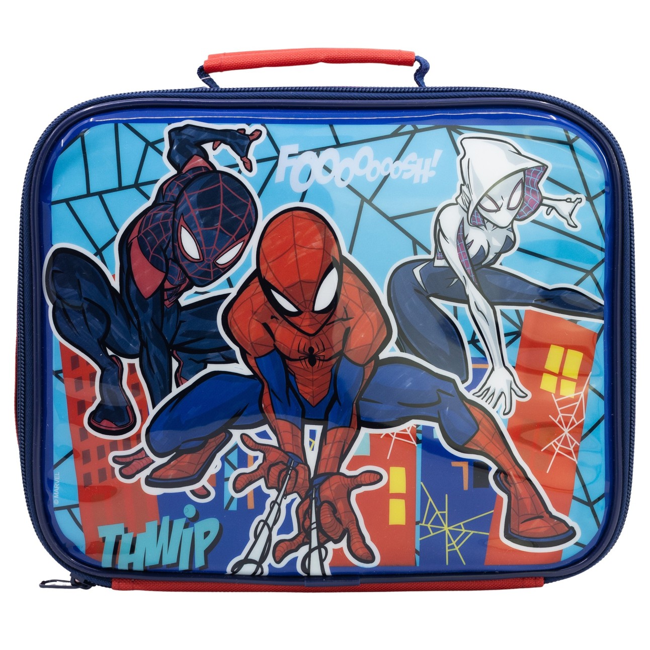 STOR RECTANGULAR INSULATED BAG SPIDERMAN MOB RULES