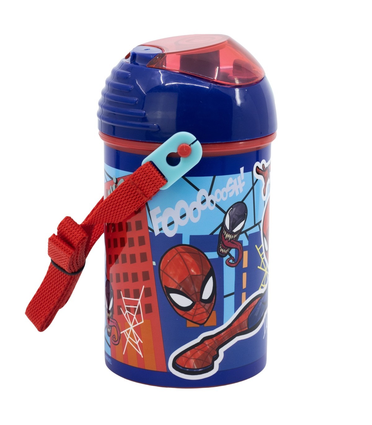 STOR POP UP CANTEEN 450 ML SPIDERMAN MOB RULES