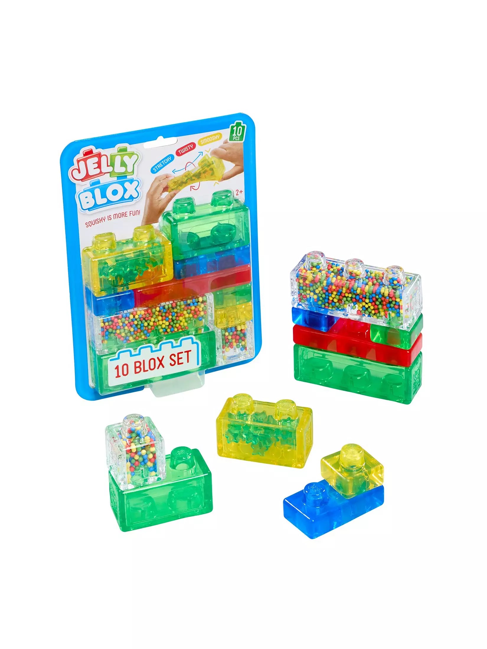 Jelly Blox -  Squishy Is More Fun! - 10 pcs