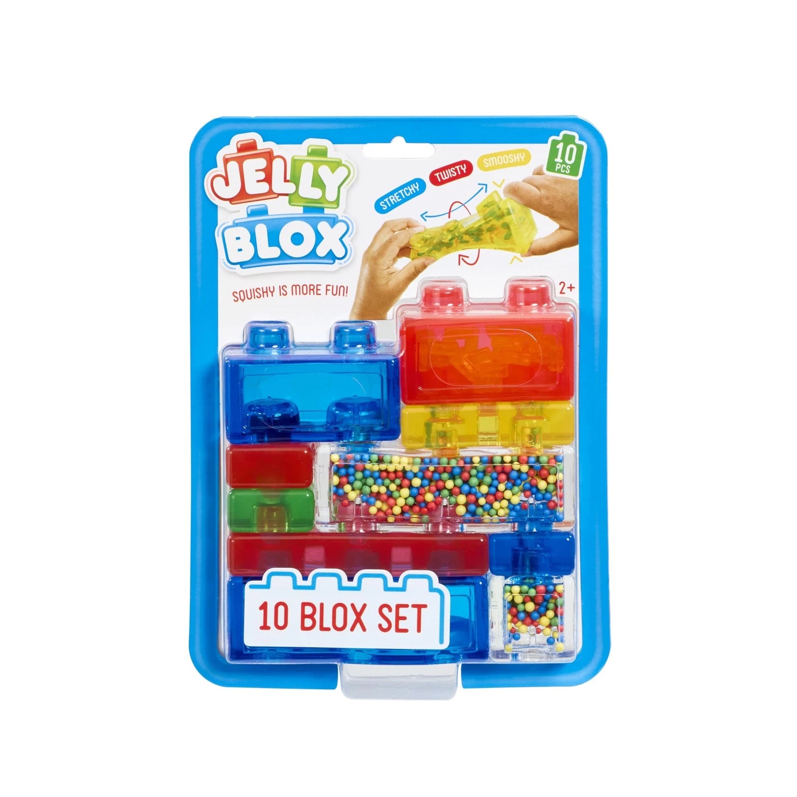 Jelly Blox -  Squishy Is More Fun! - 10 pcs