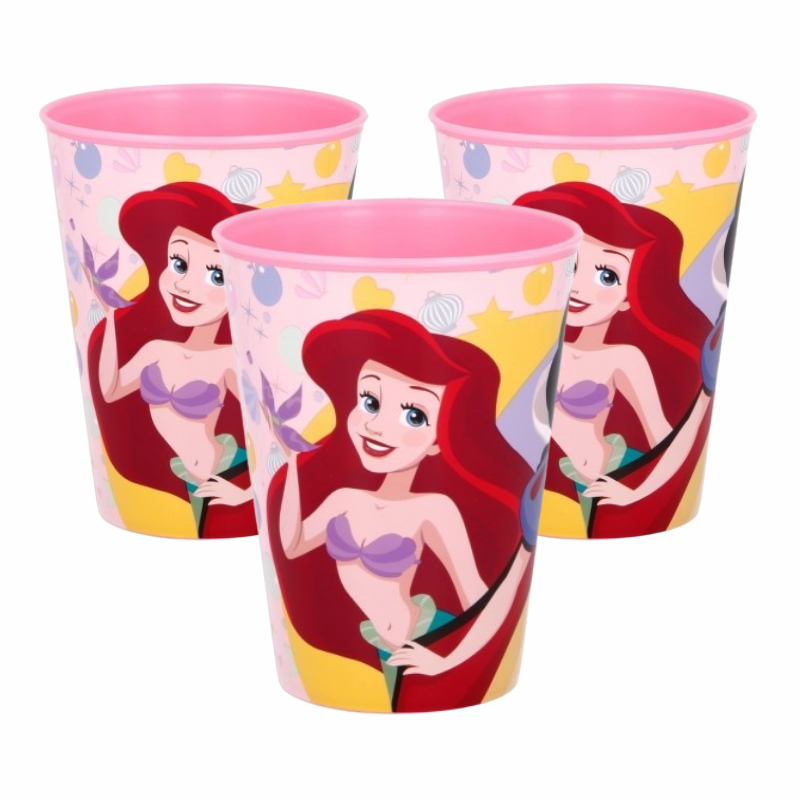 STOR EASY TUMBLER 260 ML DISNEY PRINCESS TRUE 3pcs Bundle