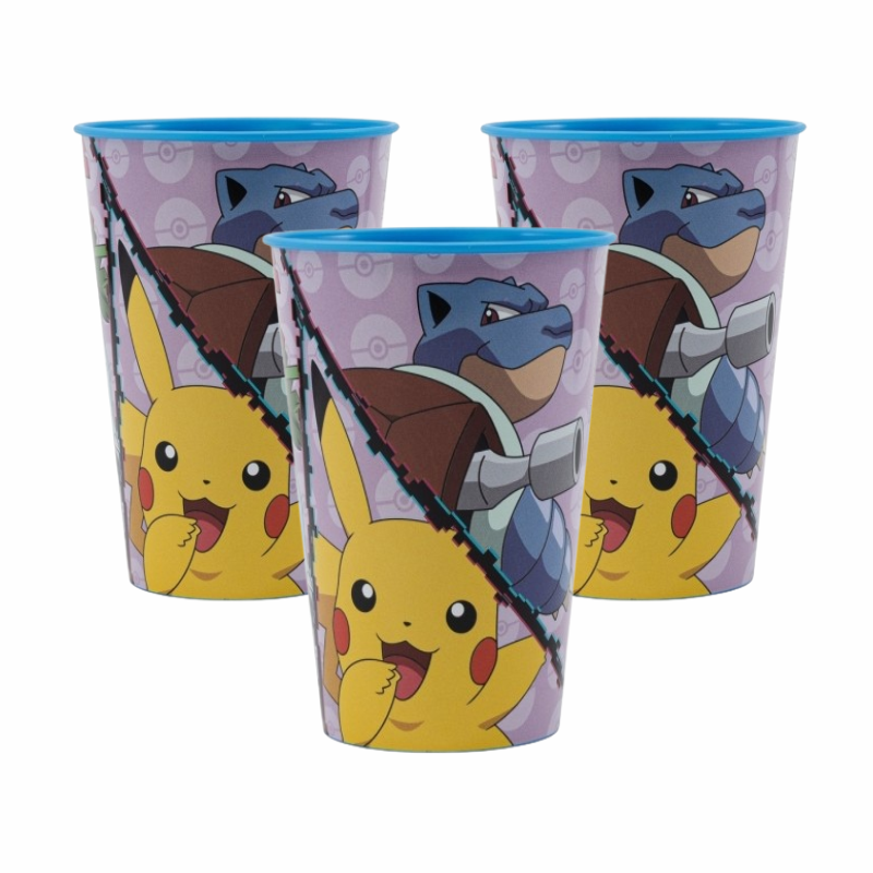 STOR EASY PP TUMBLER 260 ML POKEMON DISTORSION 3pcs Bundle