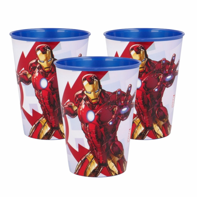 STOR EASY TUMBLER 260 ML AVENGERS ROLLING THUNDER 3pcs Bundle