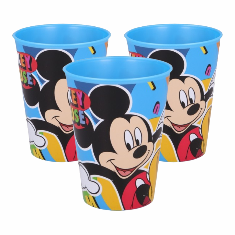 STOR EASY TUMBLER 260 ML MICKEY COOL SUMMER 3pcs Bundle