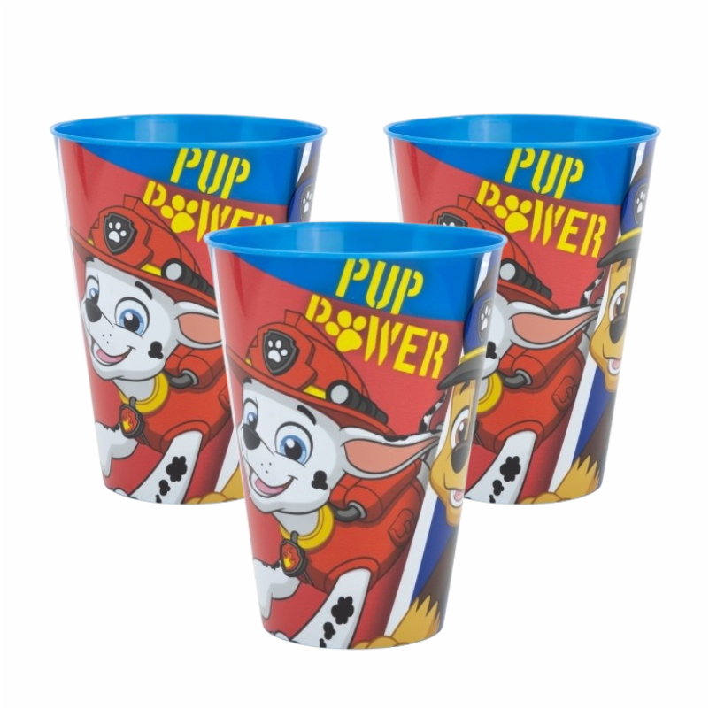 STOR LARGE EASY PP TUMBLER 430 ML PAW PATROL PUP POWER 3pcs Bundle