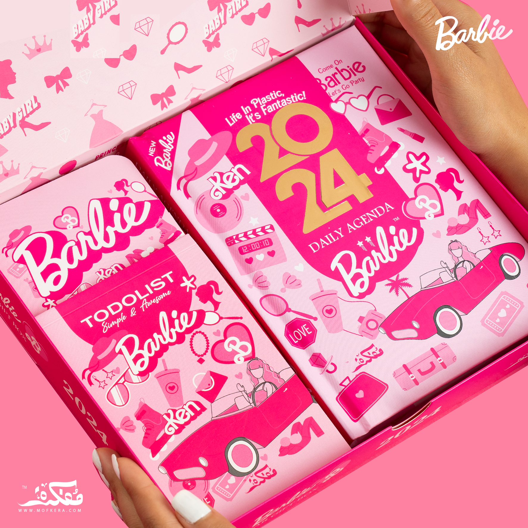 Agenda Gift Set 2024 - Barbie