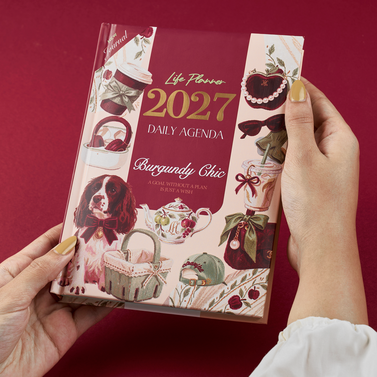 Agenda Gift Set 2027 -  Burgundy Chic