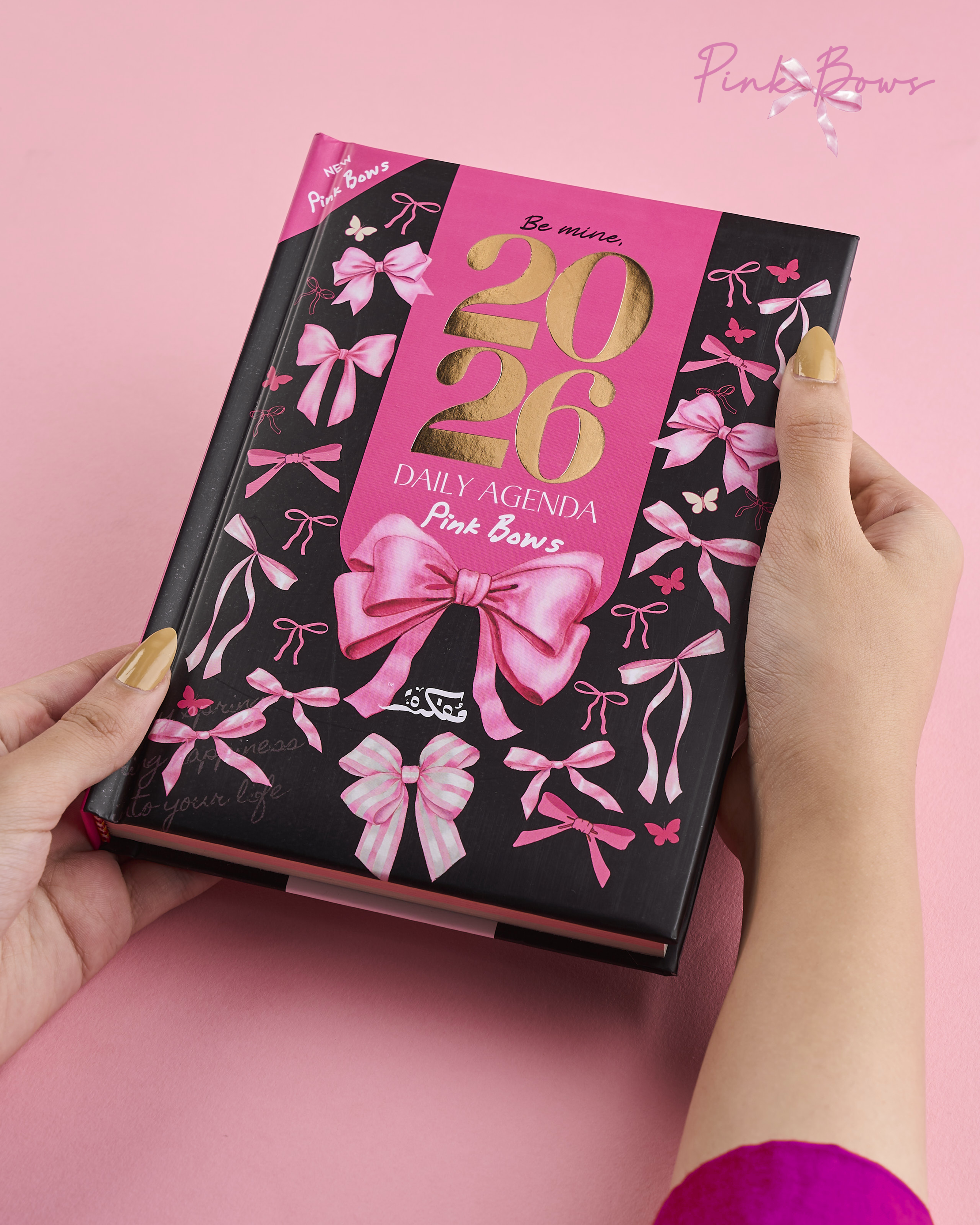 Agenda Only 2026 - Pink Bows