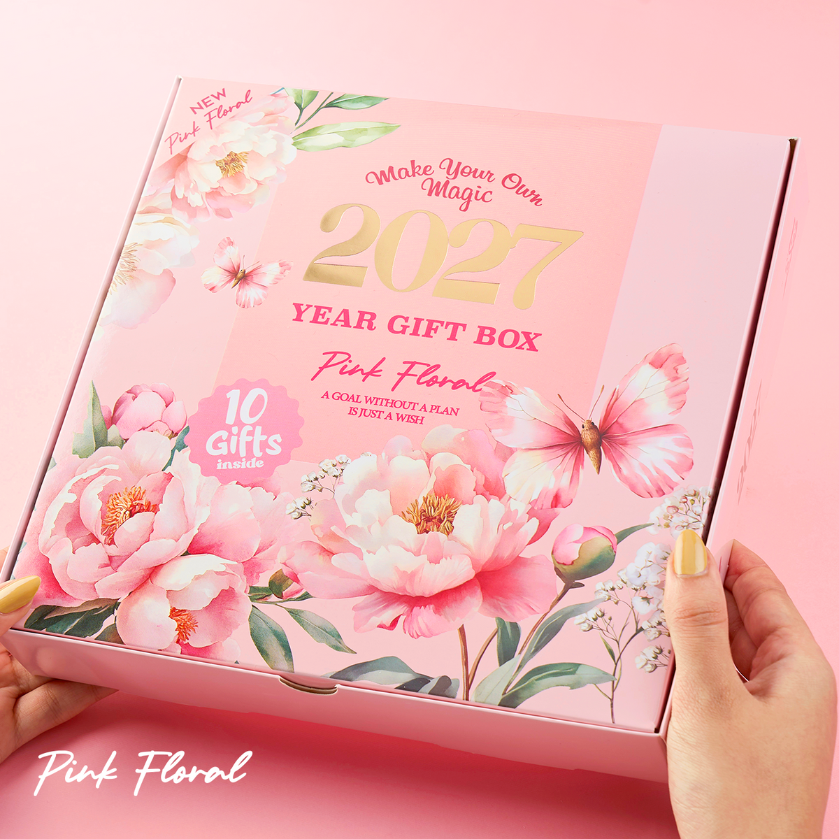 Agenda Gift Set 2027 - Pink Floral