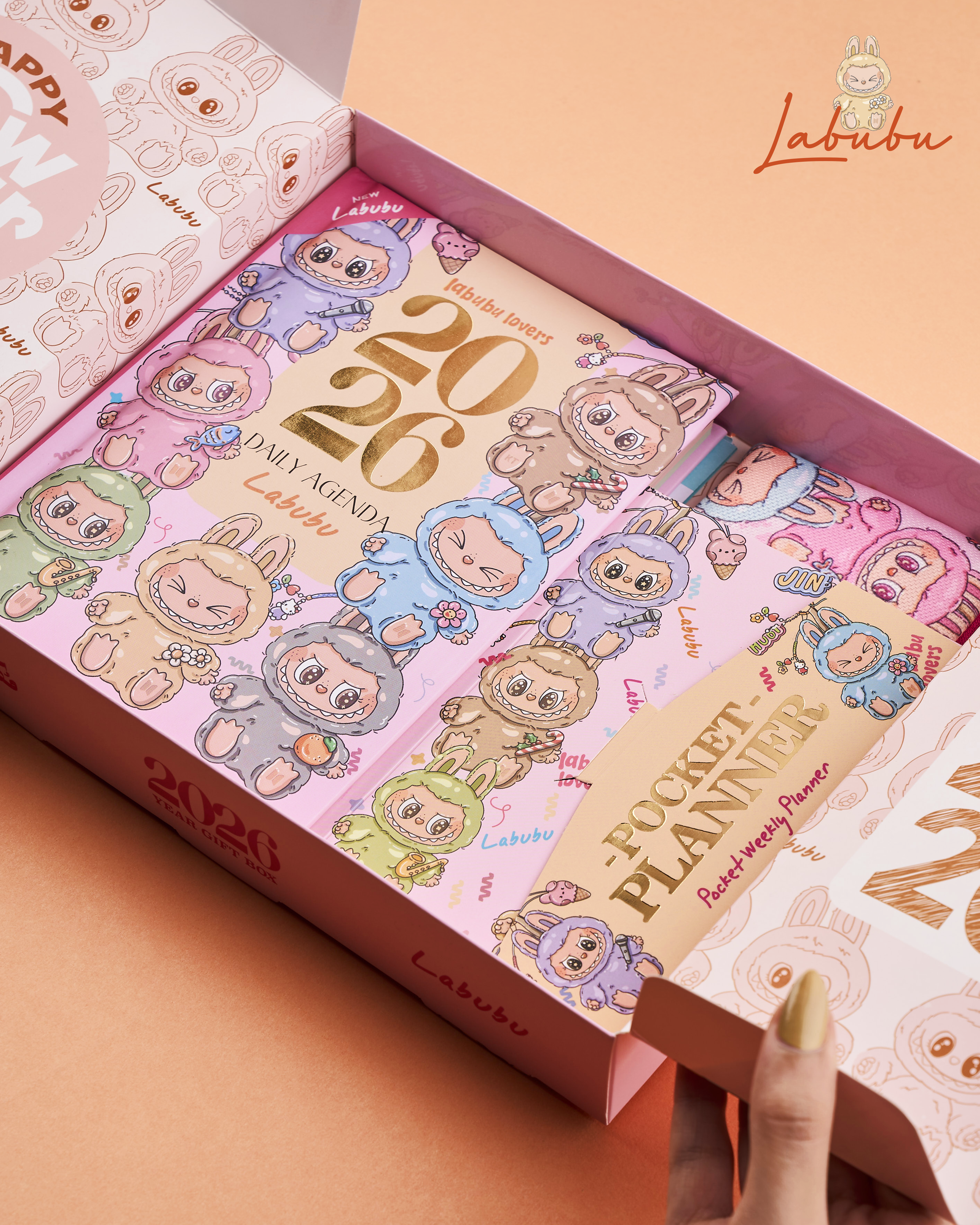 Agenda Gift Set 2026 - Labubu