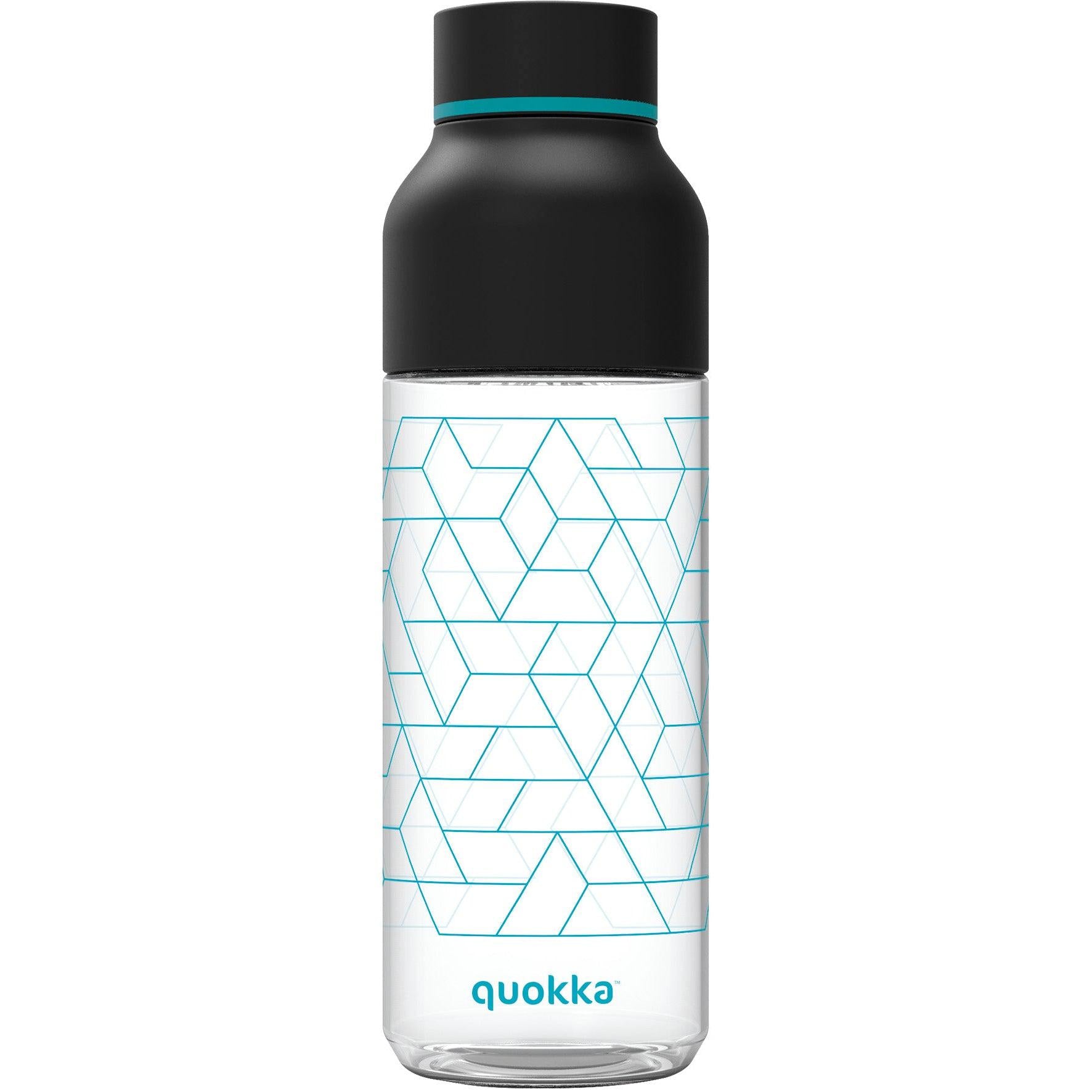 زجاجة مياه تريتان مع غطاء محكم الاغلاق حجم 720 مل تصميم   GEO BLACK 
