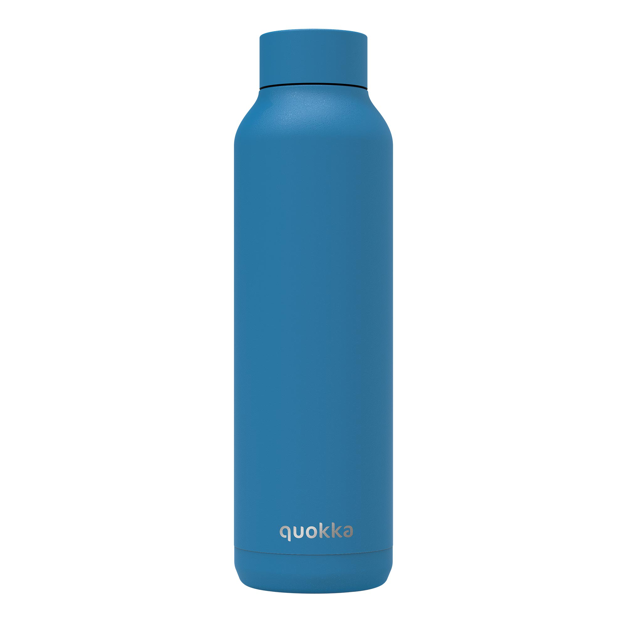 QUOKKA THERMAL SS BOTTLE SOLID BRIGHT BLUE POWDER 630 ML